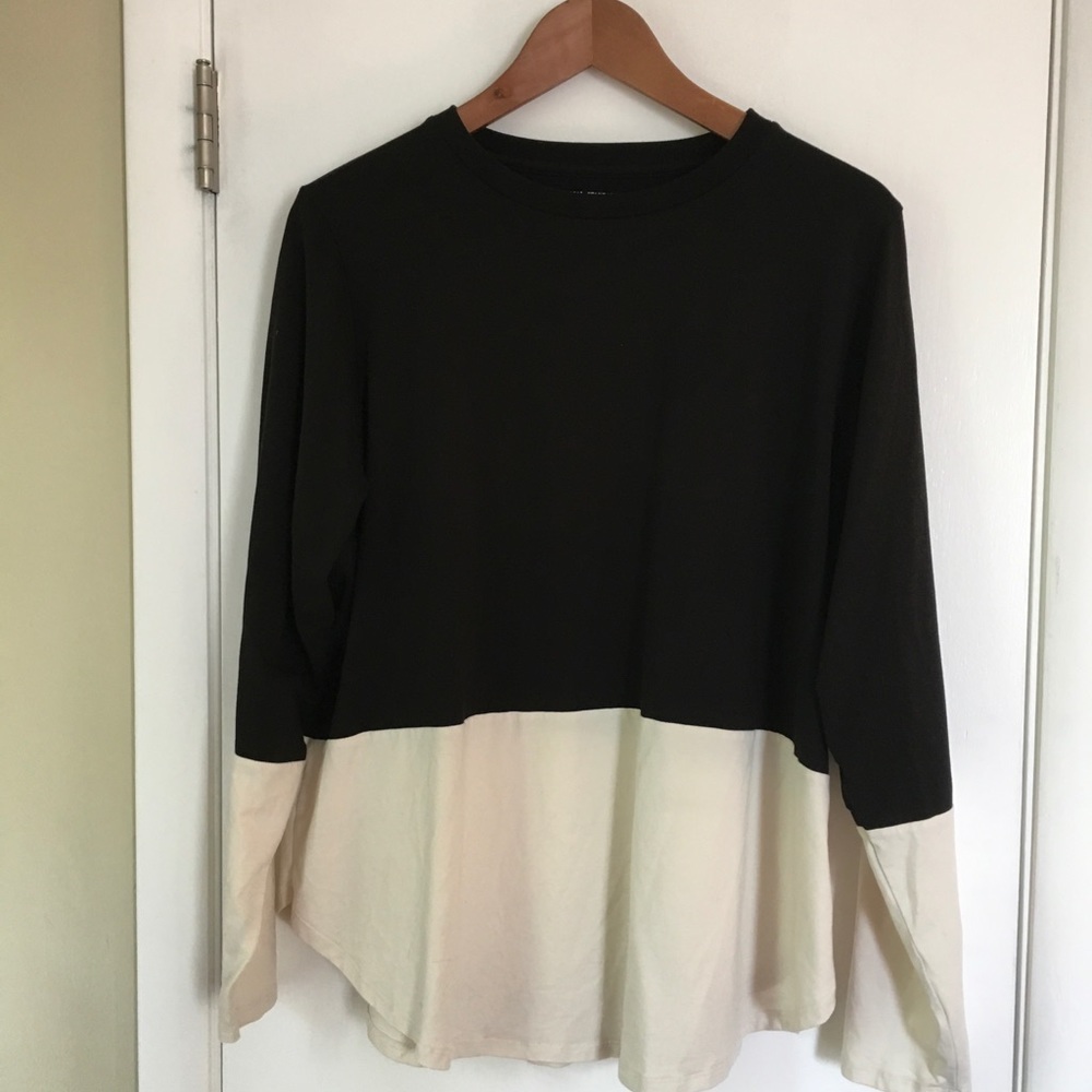 Universal Standard Rhine Colorblock Top - M 18/20